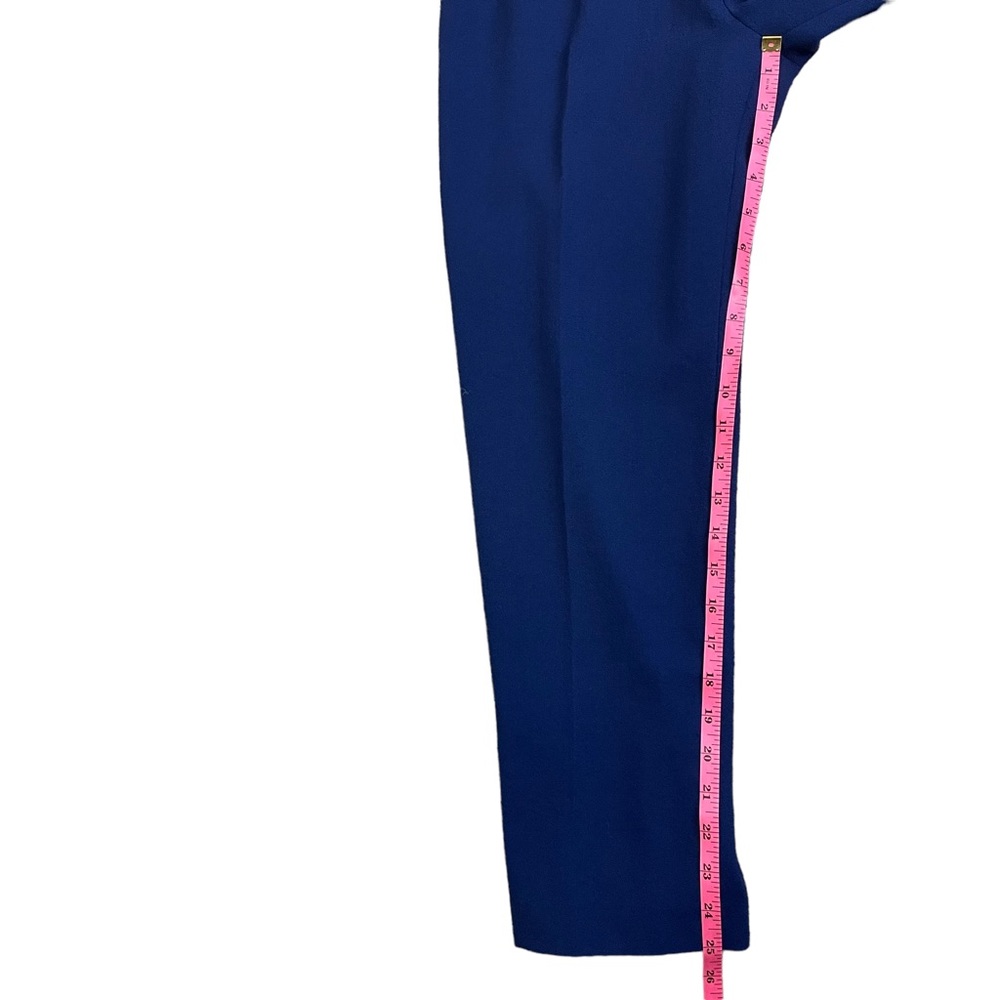 Emilia Wickstead Navy Halter Neck Jumpsuit - Picture 15 of 15